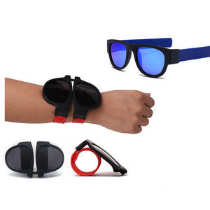 Gafas <span class=keywords><strong>de</strong></span> Sol Plegables Polarizadas con Correa para la Muñeca, Lentes <span class=keywords><strong>de</strong></span> Sol Plegables - Product Image 3