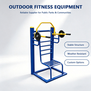 Outdoor Fitness Equipment <strong>Chest</strong> Shoulder Press <strong>Machine</strong>, Heavy Duty <strong>Park</strong> Exercise Equipment - Product Image 1