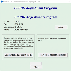 เครื่องอ่านรหัส OBD2 L1800 EPSON เครื่องสแกนวินิจฉัยรถยนต์ไฟฟ้าพร้อมภาษาสเปนการสนับสนุนภาษารัสเซียรวมถึงซอฟต์แวร์รีเซ็ต - Product Image 1