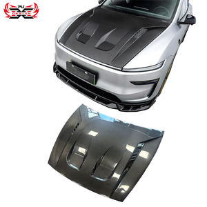 Pour le nouveau Tesla modèle Y Juniper 2025 2026Dry capot en Fiber de carbone accessoires de voiture en Fiber de carbone capot de moteur en carbone - Product Image 1