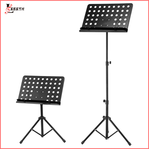 MS-34P all'ingrosso regolabile in altezza in metallo pieghevole supporto musicale robusto, leggio musicale per band play - Product Image 4