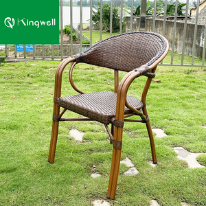 Muebles de <span class=keywords><strong>ratán</strong></span> para exterior, silla de comedor de jardín, precio <span class=keywords><strong>barato</strong></span>, precio de fábrica, al por mayor - Product Image 1