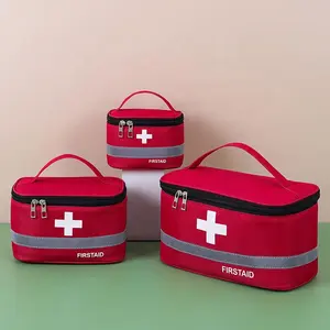 Sacs de médecine Oxford pour la randonnée en plein air trousse de premiers soins portable sacs de survie d'urgence sacs médicaux portables étanches