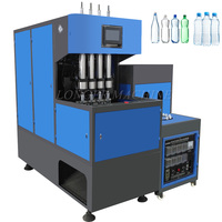 Machine de soufflage semi-automatique pour film étirable PP/PET, 4 cavités, haute productivité, moteur certifié CE, durée de vie prolongée