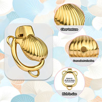 Shell Design Anneaux Sexuels Pour Cock Ring Pénis Mâle Cage Taille Moyenne Cage De Chasteté Avec Plug Anal Dispositif De Verrouillage Urétral Érotique