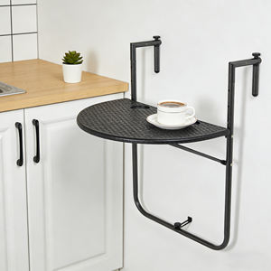 Table pliante réglable en HDPE <span class=keywords><strong>pour</strong></span> balcon, jardin et balustrades de cour - Product Image 1