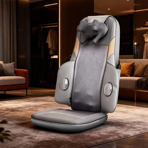 マッサージ背もたれ2025年アップグレードニーディングマッサージバックレスト,背中の痛みを軽減するためのヒートセラピー - Product Image 1