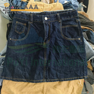 Venta al por mayor de pantalones cortos y faldas de mezclilla de verano de segunda mano de las mujeres <span class=keywords><strong>Sexy</strong></span> Girls <span class=keywords><strong>Mixed</strong></span> Jeans Falda Pacas para adultos - Product Image 5