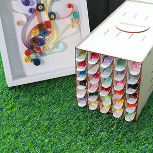 Atacado <span class=keywords><strong>Quilling</strong></span> Box Leve e fácil de transportar <span class=keywords><strong>Quilling</strong></span> Strip Storage Box - Product Image 1