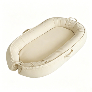 Nid d'enfant pliable pour nouveau-né en coton biologique, portable et doux, 0-12 mois, fabricant - Product Image 4