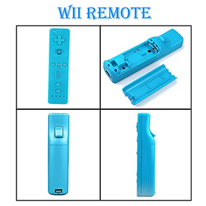 Manette de jeu Wii gauche et droite 2-en-1 personnalisée OEM/ODM avec accélérateur intégré – Vente en gros usine - Product Image 4