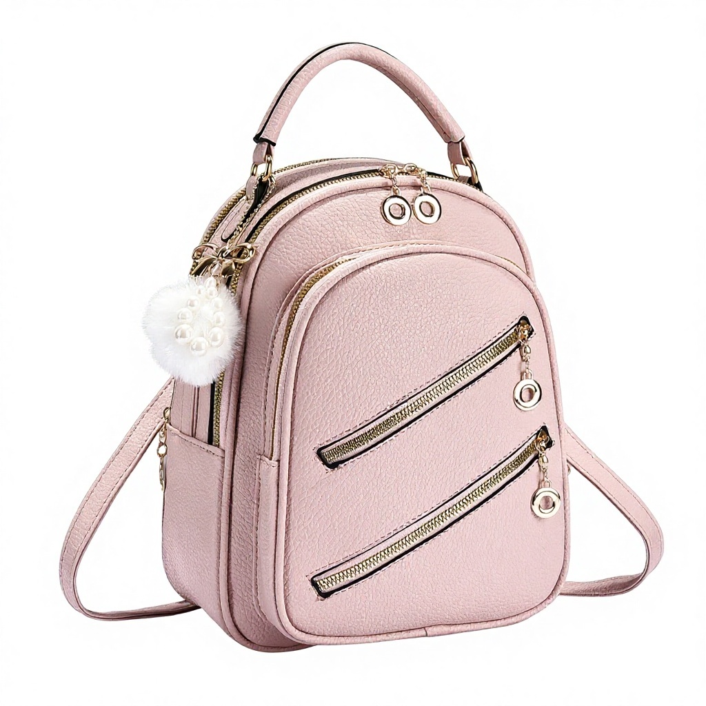 alibaba mini backpack YiXiamo Cute Buckle Tiny Small Pack Bag For Woman (black) a front zip pocket Wholesale mini knapsack bag-Buy Best