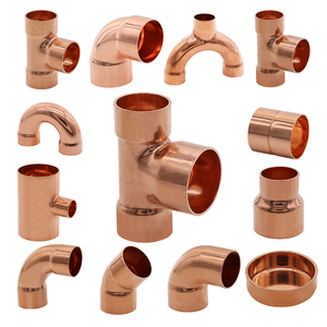 Chất lượng cao nhỏ x kích thước lớn đồng giảm TEE phù hợp cho điện lạnh trung tâm điều hòa không khí lạnh lưu trữ & Hệ thống ống nước - Product Image 1