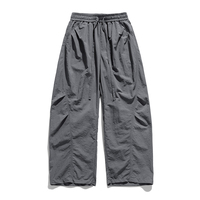Pantalon décontracté homme personnalisé avec logo, coupe ample et respirante, taille élastique, style Joker, idéal pour l'été