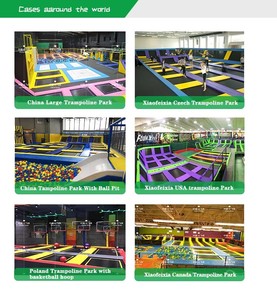 Parque de Trampolines Interior Personalizado para Niños, Equipo Comercial de Juegos Blandos para Niños y Adultos - Product Image 5