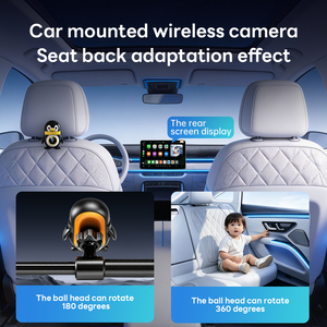 Adaptador Inalámbrico CarPlay, Monitor para Bebés 6 en 1, Dongle Samsung Dex CarPlay, Cámara para Auto con Video 4K, Portátil para Viajes Familiares, Niños y Mascotas - Product Image 3