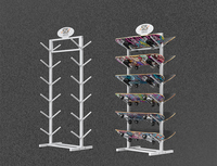 Support de présentation en métal pour skateboard, ski, trottinette, planche de surf, support de ski de surf, pour magasin de sport personnalisé