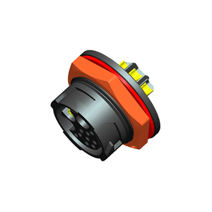 12 pins IP67 không thấm nước điện đựng 3 + 9 Series nam/nữ ổ cắm hàn cáp lắp ráp - Product Image 4