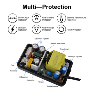 एसी 12 वी 60w 100w 120w 150w 200w 1a 2a 3a 5a 8a 10a <span class=keywords><strong>15a</strong></span> नेतृत्व वाले ड्राइवर 5v 24v 36v 48v औद्योगिक स्विचिंग बिजली आपूर्ति - Product Image 3