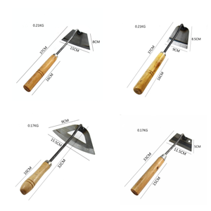Désherbage domestique <span class=keywords><strong>tout</strong></span> <span class=keywords><strong>acier</strong></span> en forme d'arc Petite <span class=keywords><strong>houe</strong></span> Plantation de légumes Creuser le sol Outil de poche <span class=keywords><strong>Creuse</strong></span> Petite <span class=keywords><strong>houe</strong></span> pour l'agriculture - Product Image 2