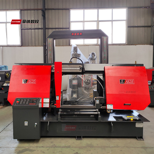 Sierra de cinta hidráulica Natie Gb4270 para corte de metal 700x700mm, motor de alta potencia de 7.5KW, engranaje de alta precisión, 2800kg, 1.2 años de garantía - Product Image 1