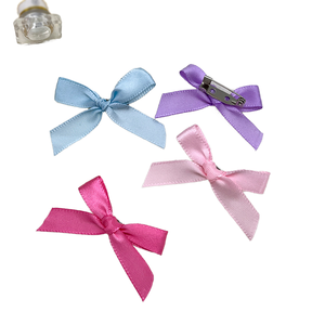 <span class=keywords><strong>Guanchen</strong></span> CN 30 Piezas de Lazos Pequeños para el Cabello Estilo Dulce, Pinzas para el Cabello Coreanas de Color Sólido, Mini Lazos de Tela de Satén para Coleta de 3 cm - Product Image 1