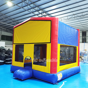 <span class=keywords><strong>Château</strong></span> gonflable commercial d'extérieur professionnel rose pour la vente – Station de saut pour fêtes - Product Image 5