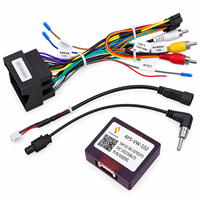Kabel Harness Adaptor Daya CANBUS Radio Mobil untuk Skoda Octavia MK3 Fabia MK3 Superb MK3 Kodiaq VW Golf MK7 Passat B8