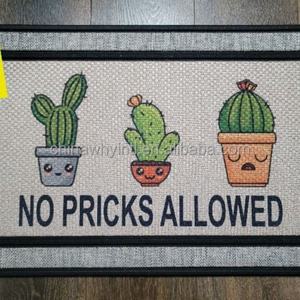 18 pouces. X 30 pouces. Tapis de porte en polyester gris vierge avec dos en caoutchouc pour sublimation, 24x36 pouces, 30x47 pouces - Product Image 6