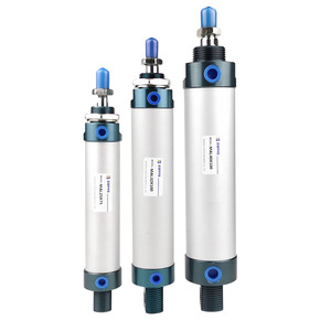 กระบอกลมนิวแมติกแบบสองทาง รุ่น Zone Miniature Cylinder Mal25 32 40x100  ทำจากอะลูมิเนียม พร้อมเกลียวมาตรฐาน - Product Image 1