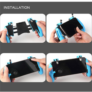 Mando para teléfono móvil Z8 <span class=keywords><strong>L1R1</strong></span>, botón de disparo, disparador, controlador ajustable, Pubg, con soporte para teléfono - Product Image 6