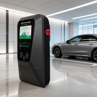 Estación de Carga Comercial para Vehículos Eléctricos 7/11/22kW Tipo 2 OCPP 1.6J IP54 Montada en Pared Solución de Estacionamiento para Lugares de Trabajo Nuevo Jinghu TA-AC-L-B