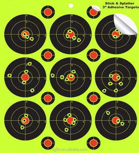 Tiro al blanco <span class=keywords><strong>de</strong></span> 2 pulgadas adhesivo y salpicaduras reactiva-<span class=keywords><strong>Rifle</strong></span> pistola BB arma pistola <span class=keywords><strong>de</strong></span> pellets - Product Image 1