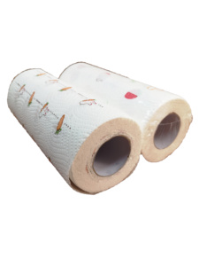 Biodegradable rollos Jumbo <span class=keywords><strong>2</strong></span> Ply cocina tejido toalla de papel - Product Image 4
