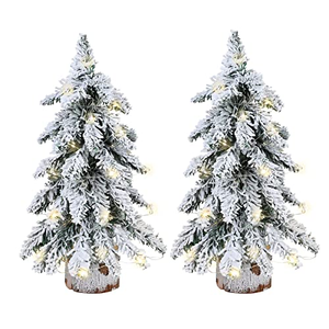 Factory Wholesale High Quality PVC Artificial Mini Desktop Pine Needle <b>Christmas</b> <b>Tree</b> for Xmas Party Decoration - Product Image 1