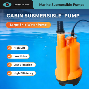 <span class=keywords><strong>Pompe</strong></span> de cale submersible DC 200W 12V/24V de haute qualité, silencieuse et portable, pour drainage marin, navires et aquaculture - Product Image 1