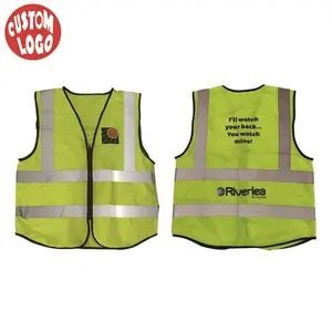 Factory Direct Sale Hi-Vi Colorful Custom Security Uniform Safety Reflector Vest