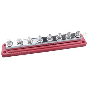 Barra Colectora de Alta Conductividad y Resistencia a la Corrosión, Universal para Autos, RVs, Yates y Barcos, 600A, Alta Corriente, Recta, M10, 48V - Product Image 4