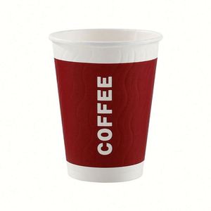 ฝาปิดแก้วกาแฟกระดาษแบบสองชั้น ขนาดเส้นผ่านศูนย์กลาง 90 มม. ย่อยสลายได้ เป็นมิตรกับสิ่งแวดล้อม เกรดอาหาร สำหรับขายส่ง ใช้สำหรับซื้อกลับบ้าน  รับทำโลโก้ตามสั่ง - Product Image 1