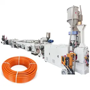 Апельсиновый полиэтиленовый трубопровод, экструзионная машина для пластиковых электрических шлангов, производственная линия