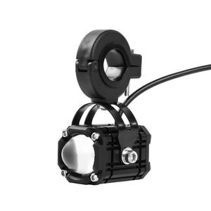ไฟสปอร์ตไลท์มอเตอร์ไซค์แบบ LED พร้อมไฟ DRL ภายนอก แสงสูง-ต่ำ วัสดุอลูมิเนียมอัลลอยด์ สำหรับติดตั้งเพิ่มเติมและอัปเกรด - Product Image 2