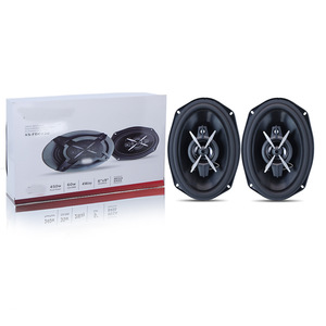 Haut-parleurs audio de voiture 6x9 coaxiaux XS-F6930 4 voies, fréquences moyennes et hautes avec caisson de basses pour toutes les voitures - Product Image 1