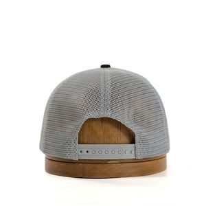 Gorra de camionero de metal cuadrada de alta calidad al por mayor, gorra de béisbol de malla, gorra deportiva con logotipo personalizado - Product Image 4