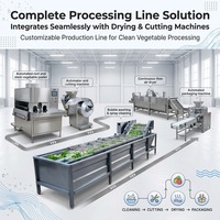 Volledig Automatische Kantelbare Dump-type Hogedruk Belletjesband Groente- en Fruitwasmachine 220/380/440V Laagspanning