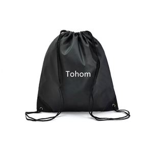 Petit sac à dos personnalisé en organza, feutre, polyester 600D, nylon, non tissé, avec cordon de serrage - Product Image 1