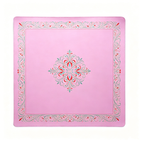 Tapis de jeu de mahjong en cuir de qualité supérieure, logo personnalisé, dos antidérapant, tapis en PU hydrofuge pour le mahjong américain