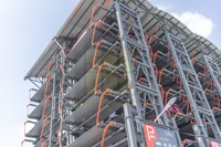 16-20 Parkplätze Voll automatisches rotierendes Parks ystem Effiziente 2,35 T Tragfähigkeit Automatische Aufzüge mit kleinem Platzbedarf