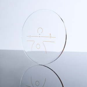 Venta al por mayor, buen precio, lentes multifocales de alta calidad, lentes ópticas de resina, lentes progresivas con acabado progresivo de 1.499 de 2 pulgadas - Product Image 2