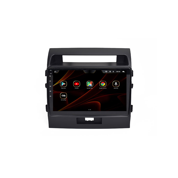 Мультимедийная стереомагнитола на Android, 10,1 дюйма, для Toyota Land Cruiser 2007-2015, автомобильный Dvd-плеер, навигатор, Gps