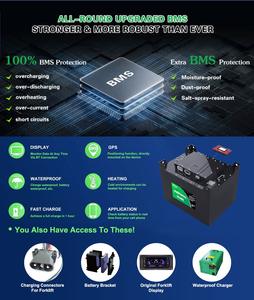 Batterie au lithium pour chariot élévateur BMS Lifepo4 24V 48V 80V 300Ah 100AH 210AH 220AH 230AH 315AH 420AH 525AH 630AH pour chariot élévateur électrique - Product Image 3